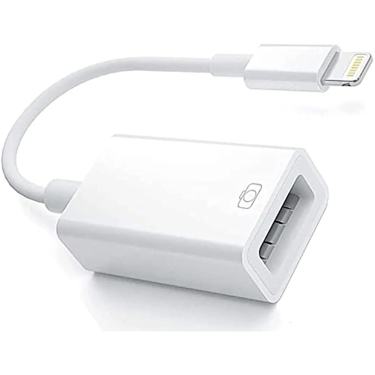 

USB-адаптер Lightning для камеры USB 3,0 OTG кабель портативный флэш-накопитель совместимый с iPhone 13 12 11X8 7