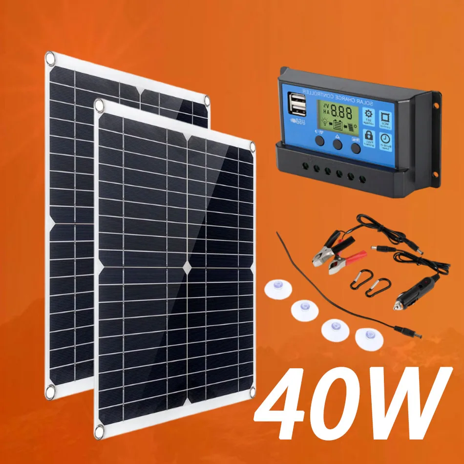 40W100WSolarPanel18VCarBatterySolarCharger10A20A30ARVBoatOutdoorCamping.jpg
