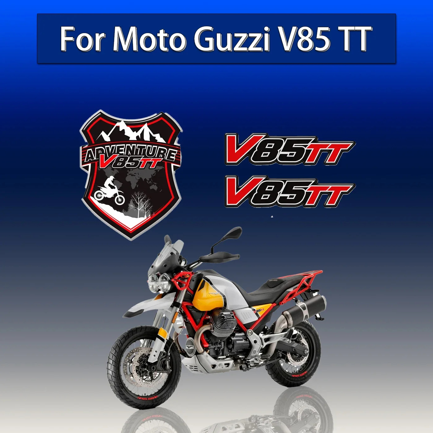   V85 TT ũ е ȣ ƼĿ Į, Ϲ ˷̴ ̽ ȣ  2018-2020  ƼĿ