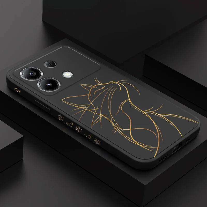 Proud Cat Silicone Phone Case Cover
