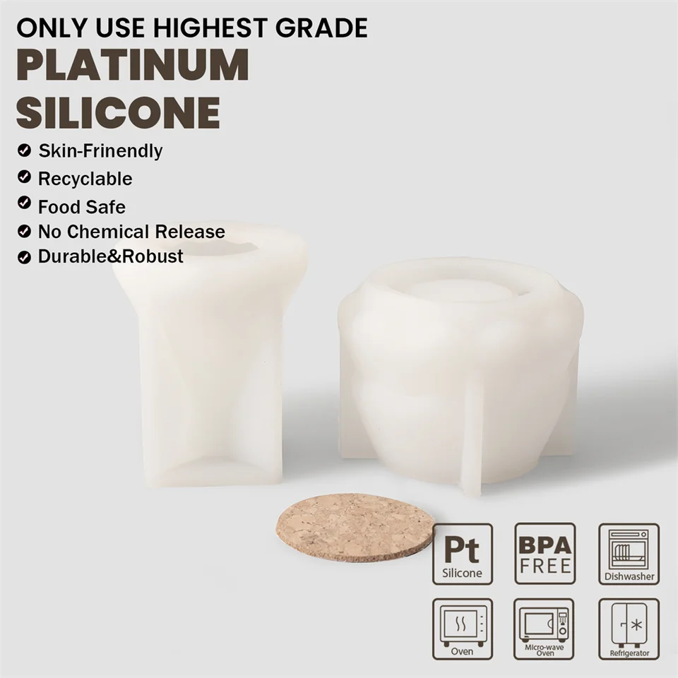 Molde De Silicona Para Casa De árbol De Navidad: Recipiente Para Velas, Hormigón, Yeso, Resina - México