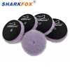 Sharkfox 5Pcs/lot 5/6 inch  Wool Polishing Pad High Density Lambs Woollen Polish Buffing Pad Car Polisher Buffing Waxing 1