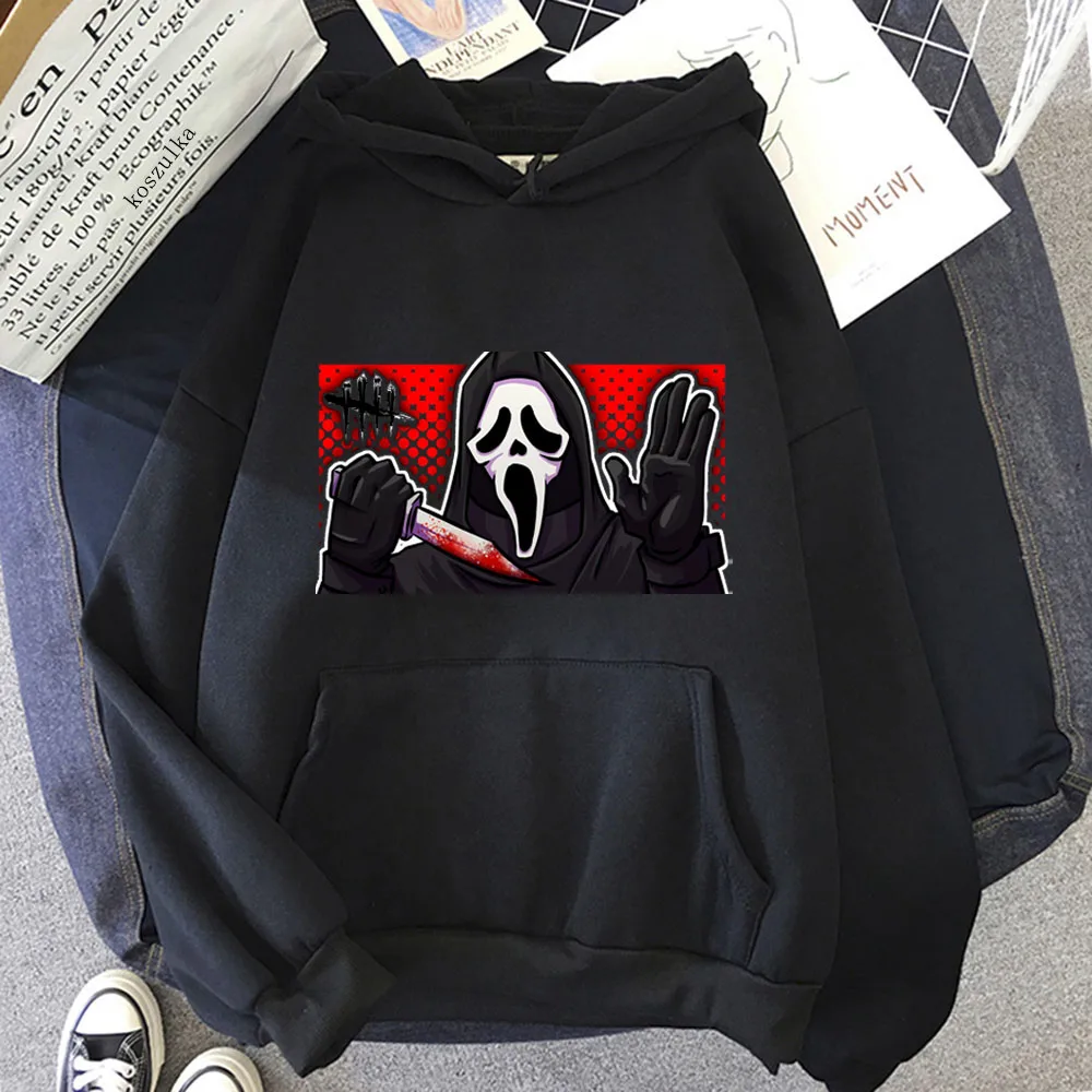 

New Halloween Scream Horror Movie Hoodie Men's and Women's Halloween Fashion Sweatshirt Street Large Hoodie Halloween Clothing