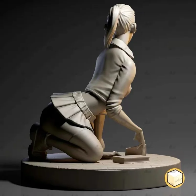 FCBEL 1:12 Fantasy Girl Mit Gitarre - Resin Modellbausatz Unbemalt