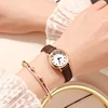 Classic Women's Casual Quartz Leather Band Strap Watch New Round Analog Clock Wrist Watches Designer Watches 2