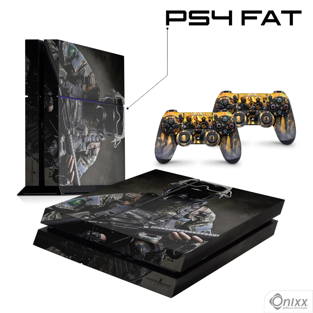 Skin PS4 FAT Counter Strike GO Adhesive AliExpress