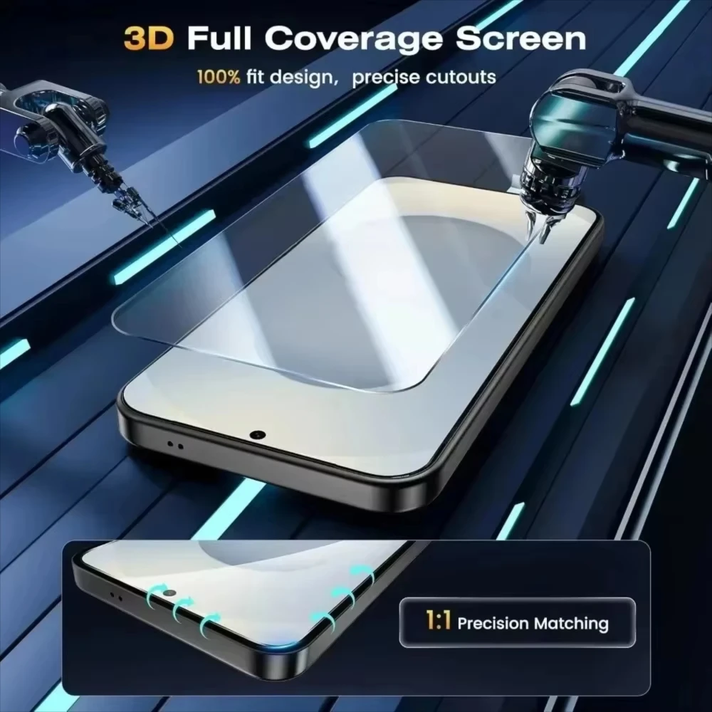Premium Tempered Glass Screen Protector - Pack of 3-5 Pieces