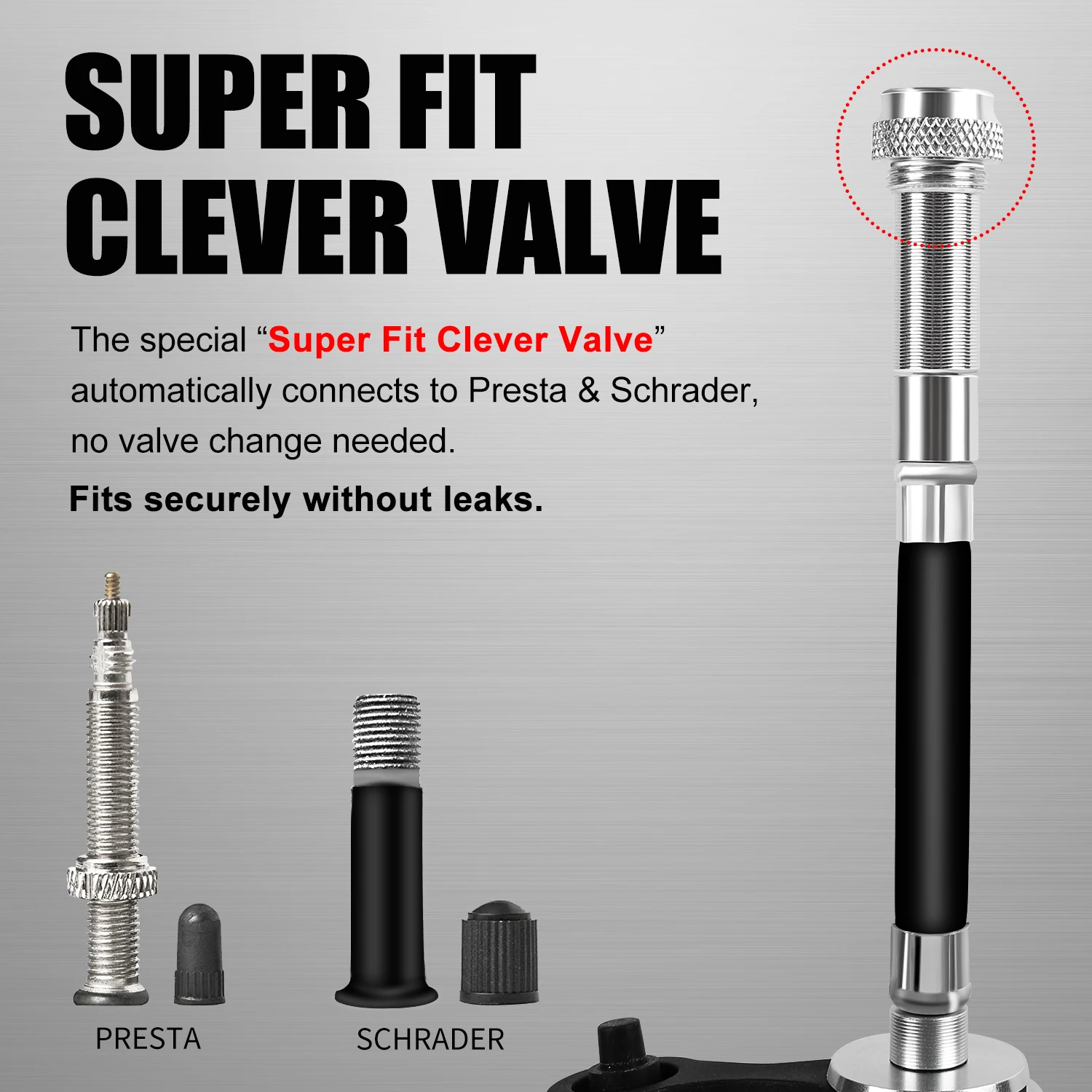 WEST BIKING Bike Inflated Pump High Pressure 160PSI Aluminum