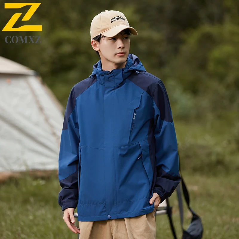 Unisex Hard shell Windbreaker Lightweight Autumn Waterproof Hiking Jackets Windproof Outdoor Coat for Trekking Urban Sports 2025
