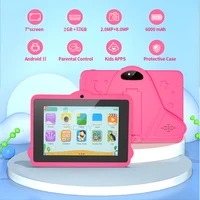 Kids Tablet 7 Inch Android 11 2GB 32GB Learning Tablet for Kids Toddler Educational Toy Gift for Children Dual Camera WiFi 1