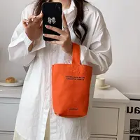 Casual Handbags Canvas Shoulder Crossbody Bags Large Capacity Shopper Bag  Letters Shoulder Crossbody Bags Purse - Image 3