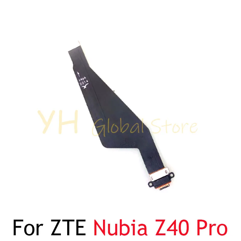 For ZTE Nubia Z30 Z40 Pro USB Charging Board Dock Port Flex Cable Repair Parts