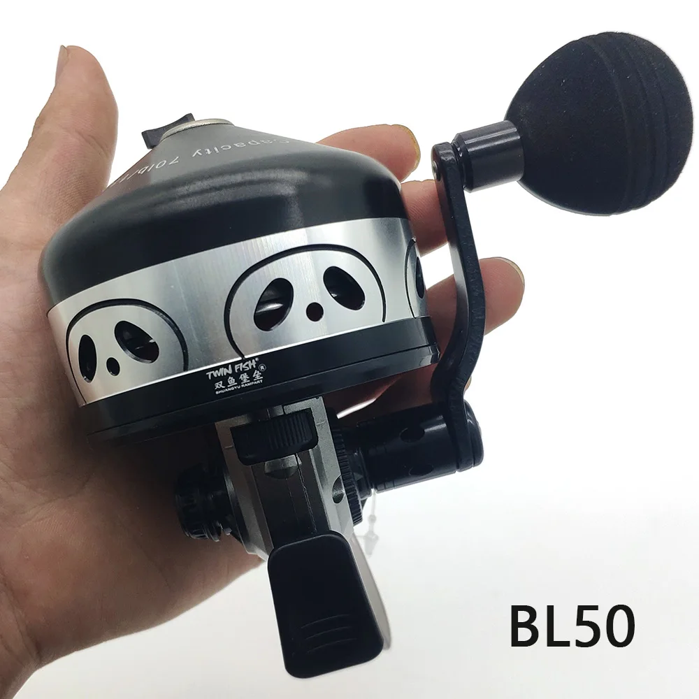 Carretel de pesca fechado Zebco 202 Spincast cor preta