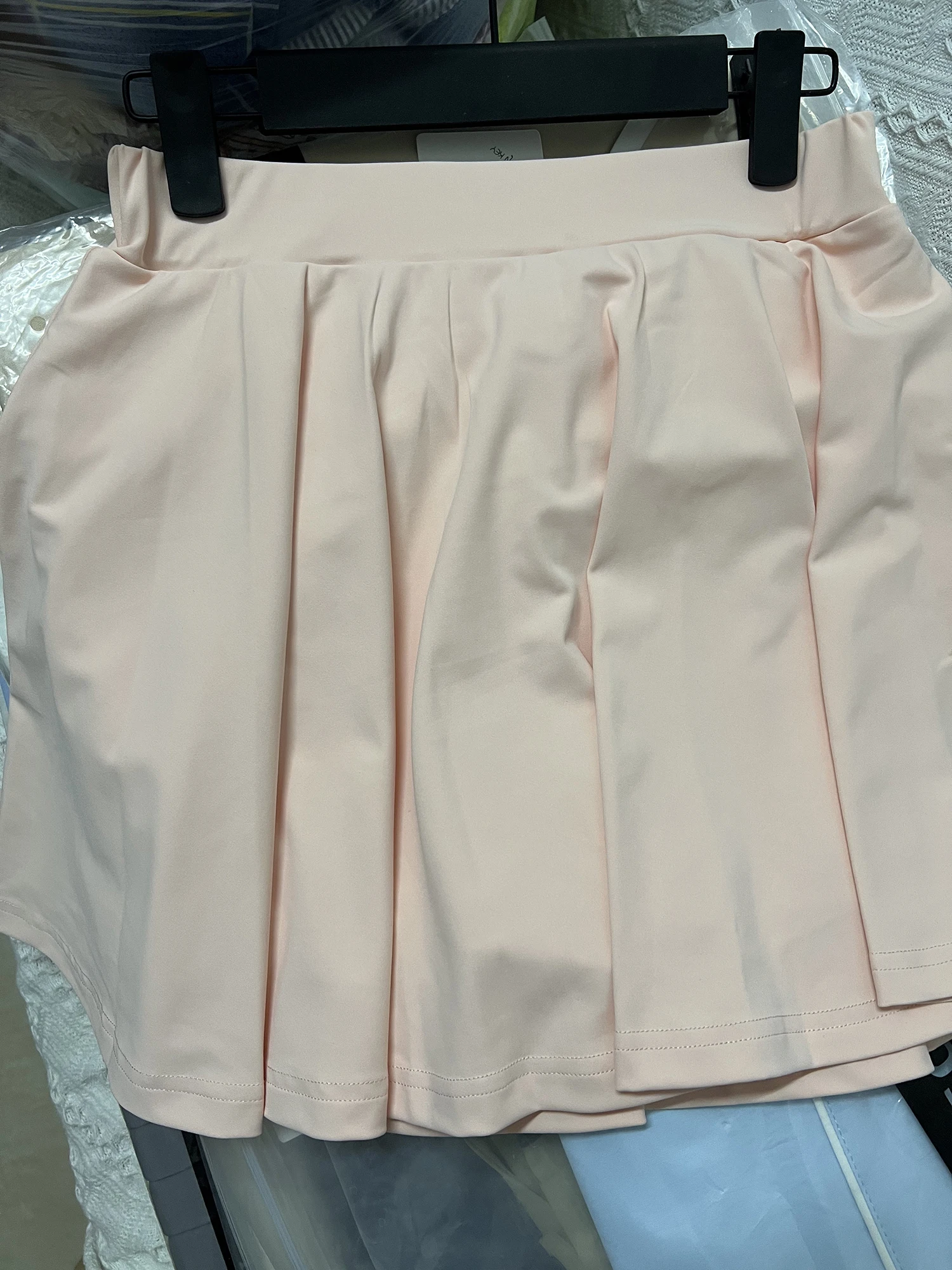 New golf women wear spring stretch waist pleats skirt breathable high quality short skort ladies tennis clothing