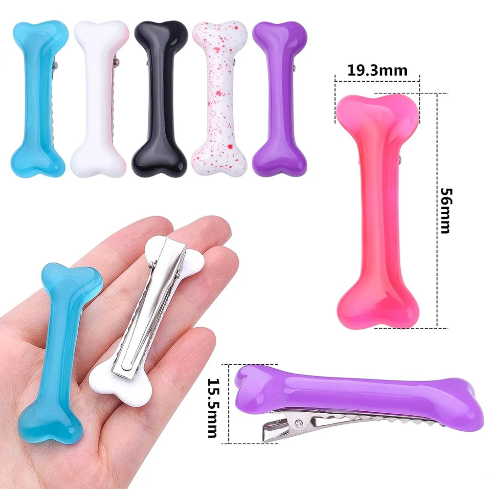 Women Dog Bone Design Hair Clips Headwear Hair Styling Tools Accessories hair clips hair accessories