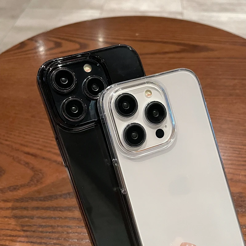 Sleek Transparent Phone Case - Ultra Thin Protective Cover