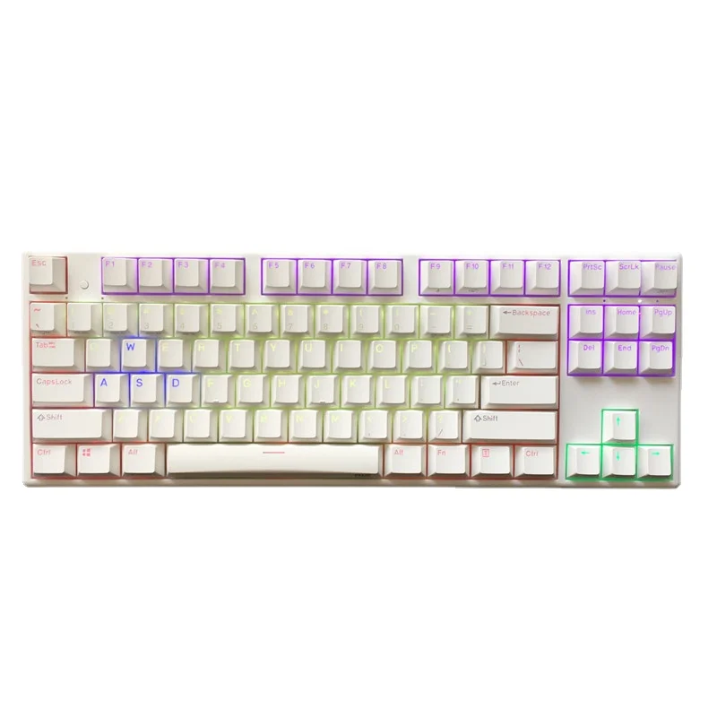 RGB Topre NIZ X87 Keyboard 35g capacitive Dome switch Wired PBT 