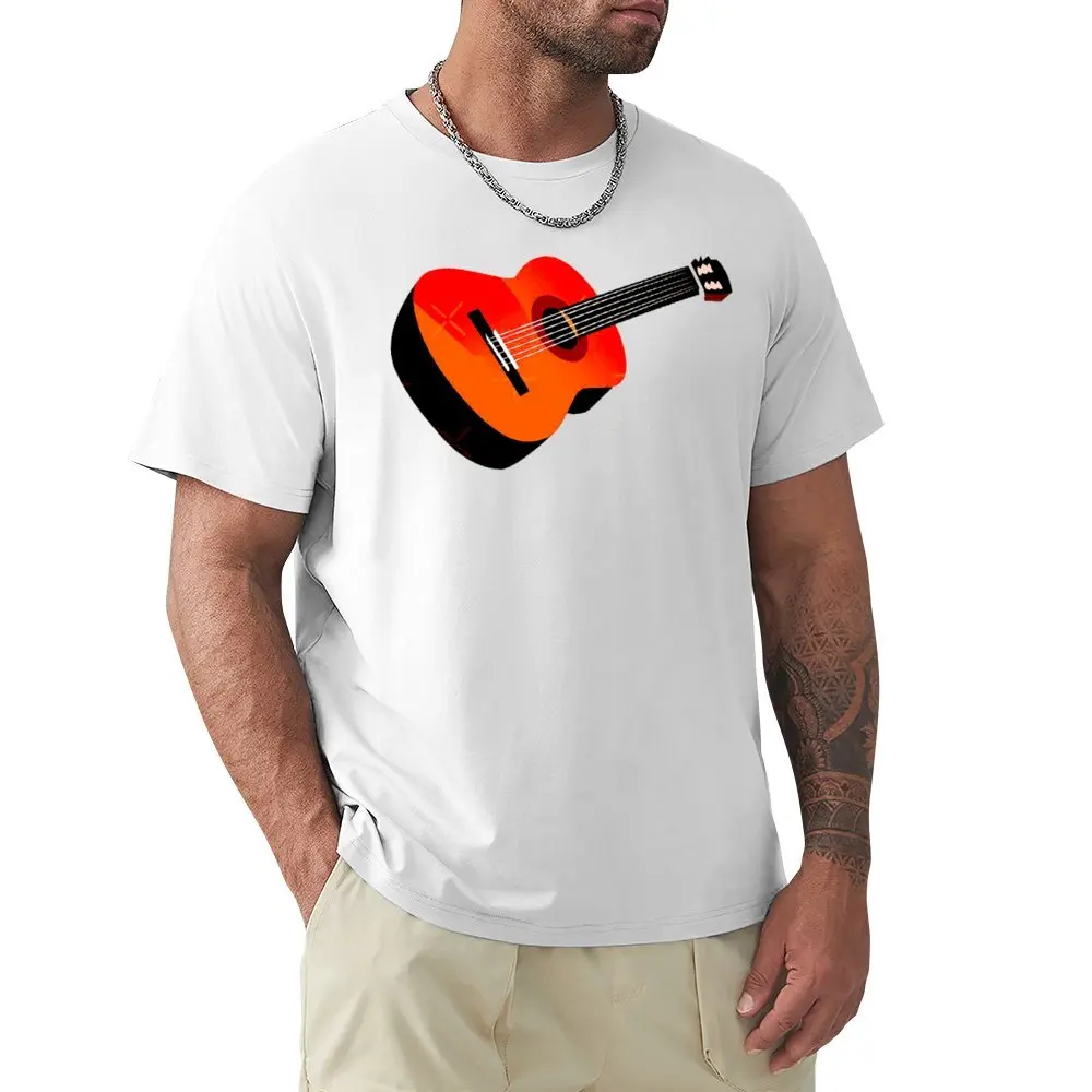 

Guitarist Musicians Acoustic Guitar Lite 6 T-shirt Crewneck Movement Top Tee Casual Graphic Fitness Funny Novelty Eur Size