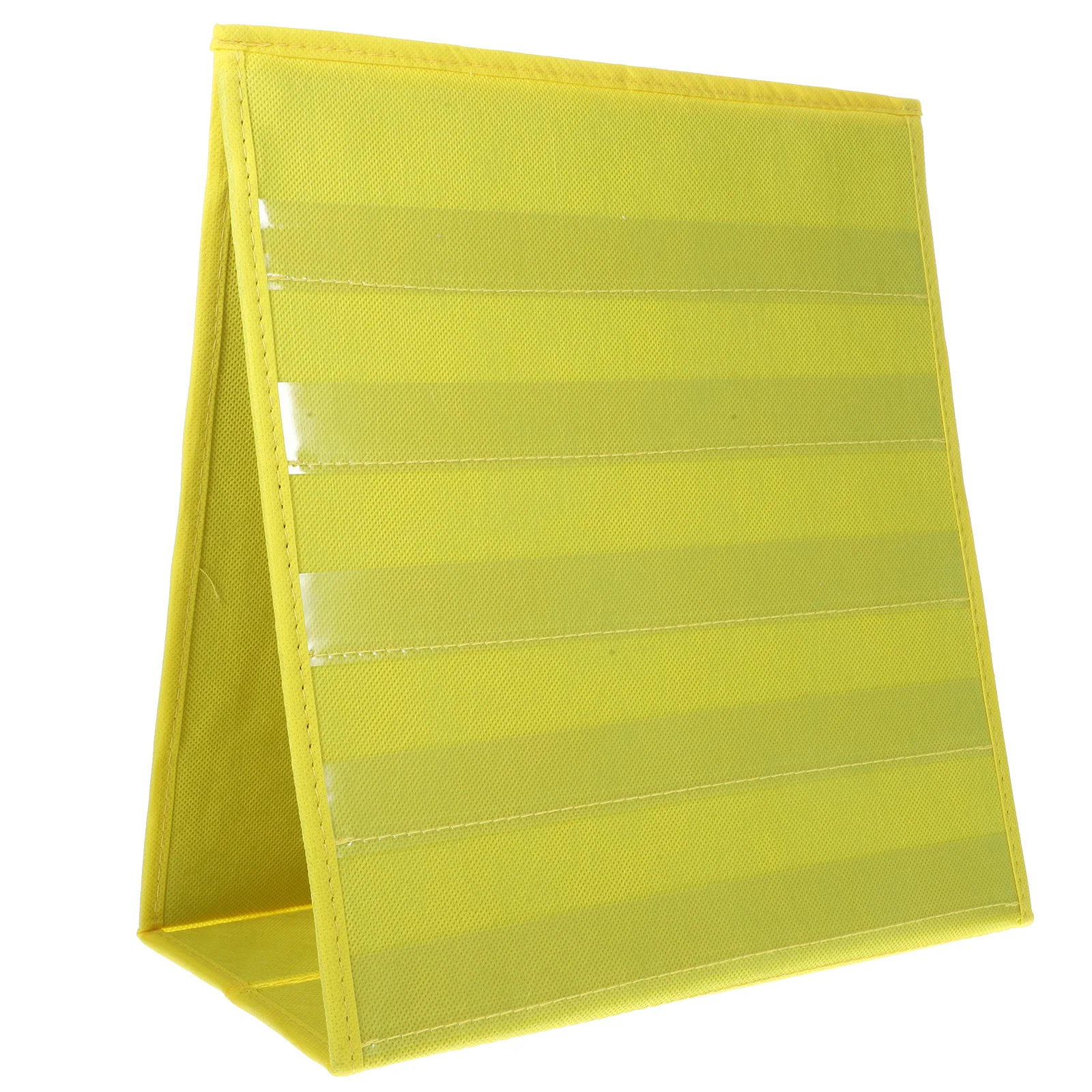 

Tabletop Desktop Pocket Chart Double Sided Self- Standing Desktop Pocket Chart