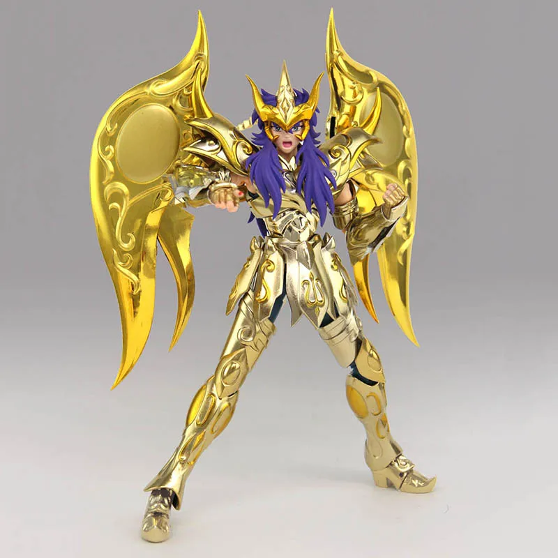 

Reprint GT Model Saint Seiya Myth Cloth EX Milo Scorpio Soul of God SOG The Knights of the Zodiac Figure Metal Armor ModelS