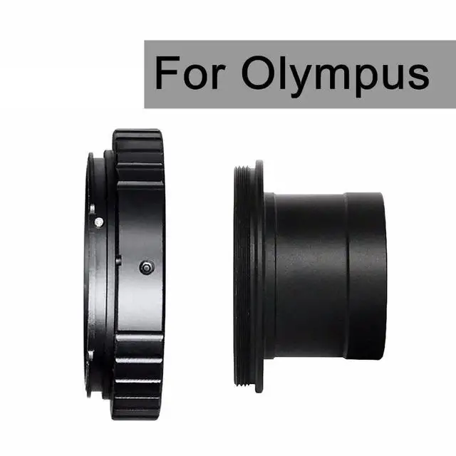 1.25 T-Mount Metal Telescope Adapter with T-Ring for Astronomical Photography