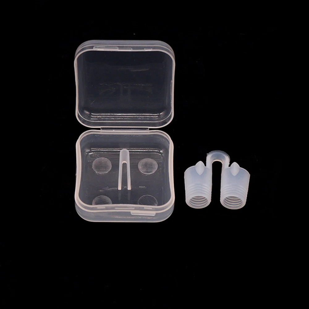 Silicone Anti Snore Device Stop Snoring Nose Clip Easy Breathe Better Sleeping Aid Apnea Guard Night Device Nasal Dilator Men 4