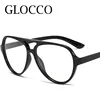Fashion Pilot Oversized Reading Glasses Woman Flower Double Bridges Eyeglasses Frames Female Anti Blue Light Presbyopia Eyewear 4