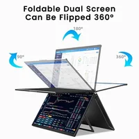 16 Inch 2.5K Dual Screen Portable Monitor 2560*1600P 16:10 100%sRGB With 360° Flip External Screen For PC Laptop Mac Phone PS4/5 - Image 6