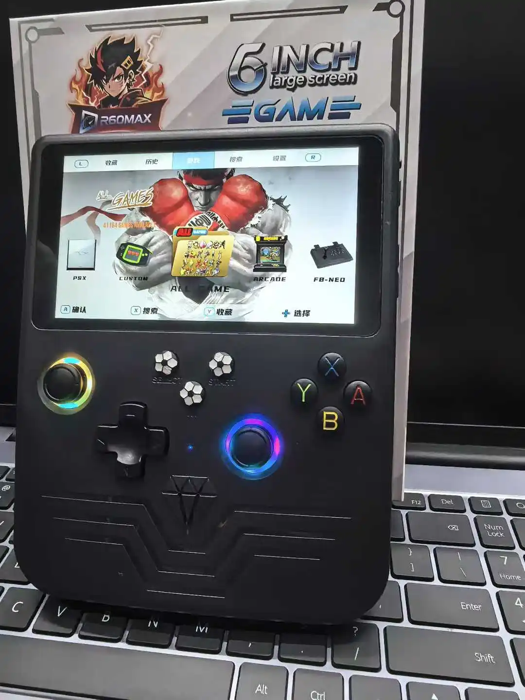 Retro Game Console Handheld With Linux System And Ips Screen_voghion.com