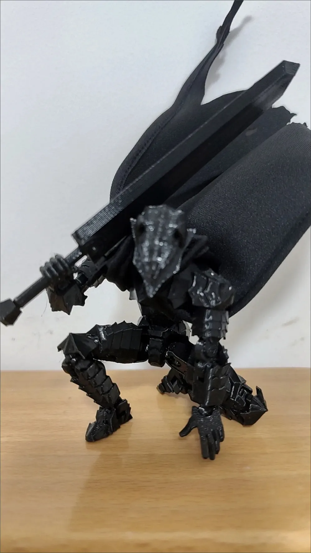 Berserk Guts' Armor Multi-joint - 3D Printed Movable Figure for Home Accessories Desk Decoration Cool Boys Gift