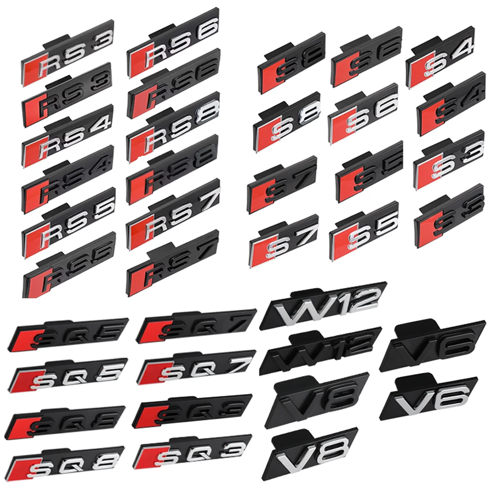 Enhanced 3D ABS Logo Car Hood Front Grille Emblem Decoration