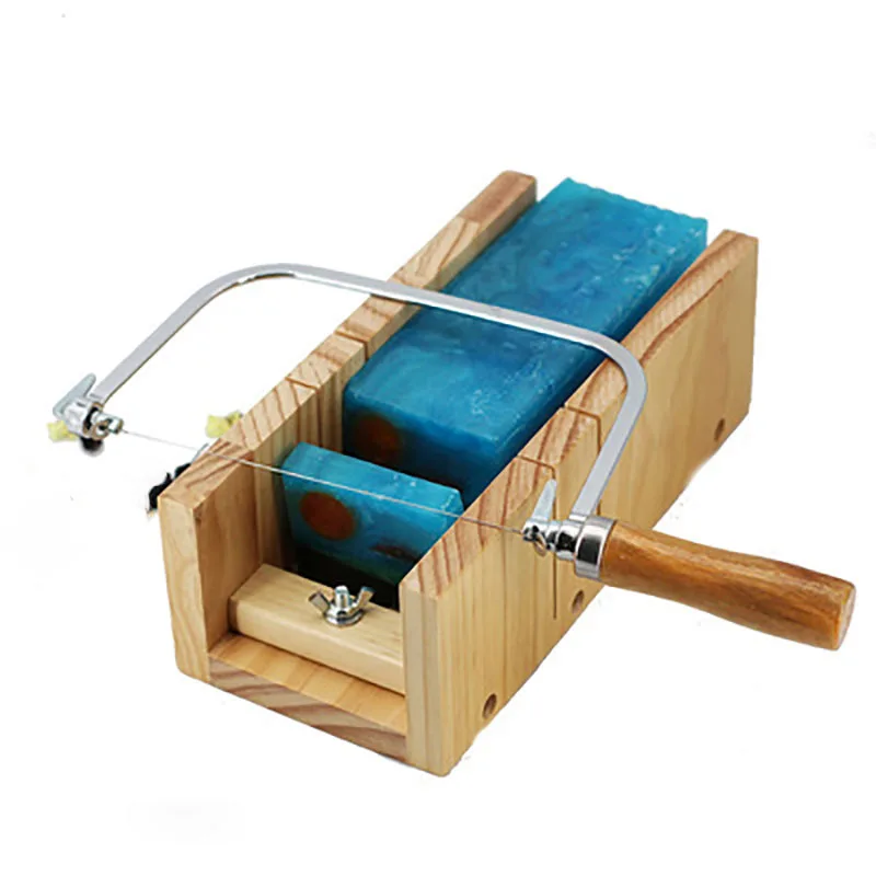 Stainless Steel Soap Cutter with Wooden Handle, Saw Cutting Knife, Handmade Soap Tools, Soap Loaf Cutter, DIY
