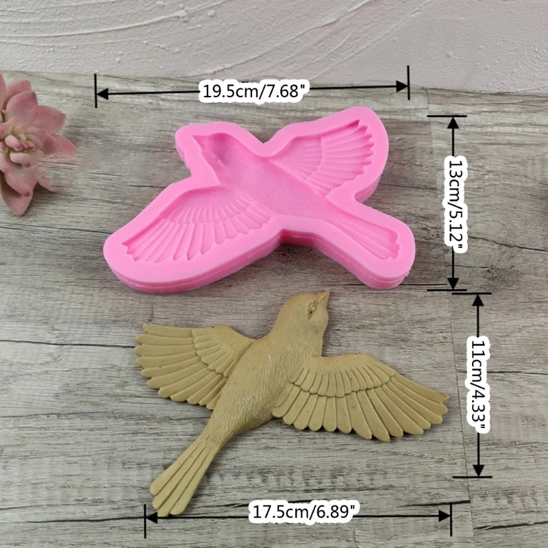 dove bird fondant mold