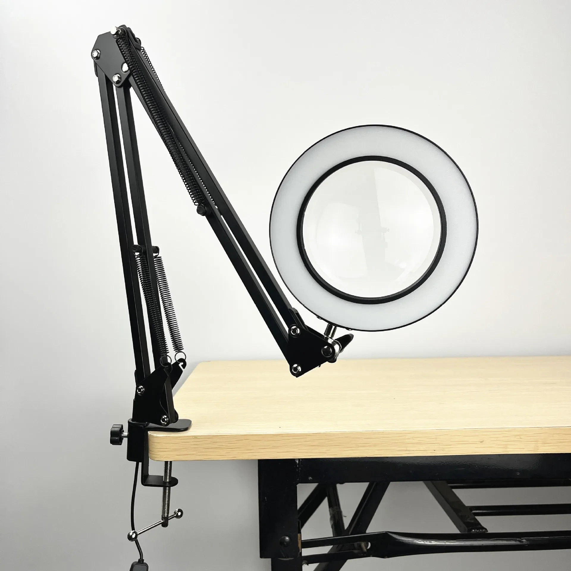 Magnifying Glass Reading Magnifier Soldering Repair Tool Soldering Magnifier Soldering Repair Magnifier Magnifying Glass Lamp Desktop 10x highdefinition beauty reading electronic circuit board repair desk lamp carving and soldering