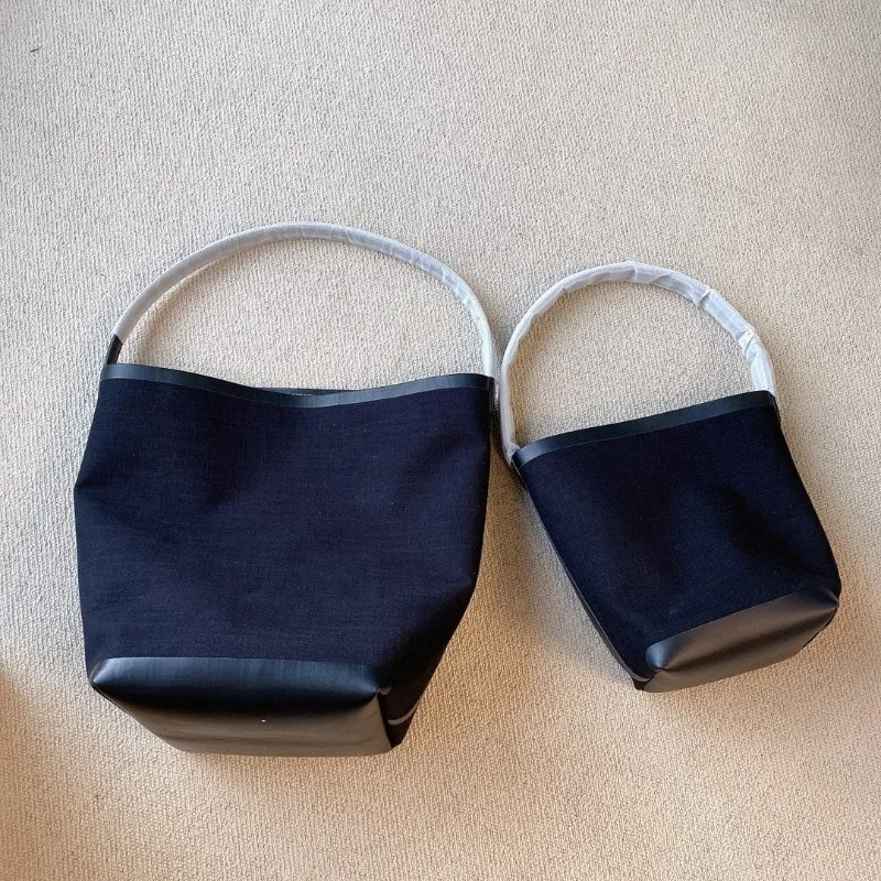 

Minority Canvas Bucket Bag Simple Commuter Large Capacity Tote Shoulder Bag Female Versatile All-match Casual Purses Bolosos