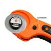 10pcs Patchwork Hob Roller Knife 45mm Leather Cutter With Blade Rubber Ring Cutting Blade Handle Roller 3