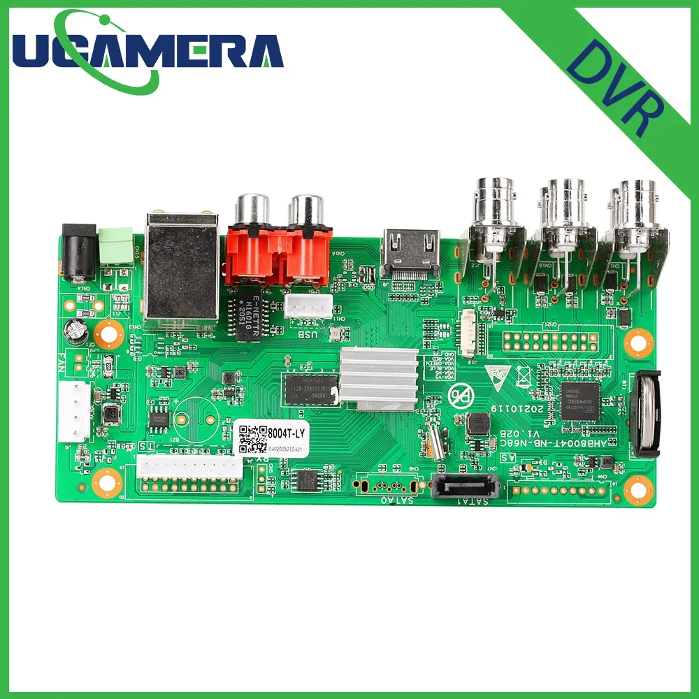 H.265 Main Pcb Ahd 5Mp-N Videoregistratore Dvr Ahd A 4 Canali Videoregistratore Ahd Dvr 1080P Ahdh A 4 Canali Per Fotocamera Ahd 1080P/5Mp