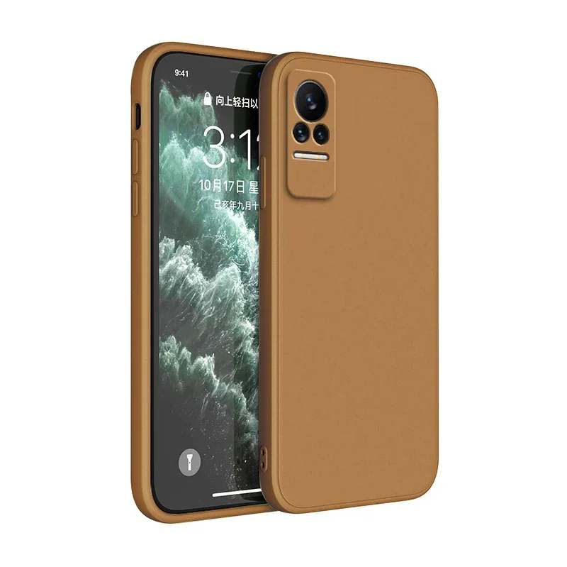 Deluxe Liquid Silicone Shockproof Soft Case - Classic Luxury