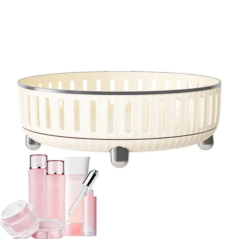 

Turntable Organizer 360 Rotation Non-Skid Spic Rack Kitchen Storage Container For Spices Jar Snack Food Tray Cosmetic Organizer
