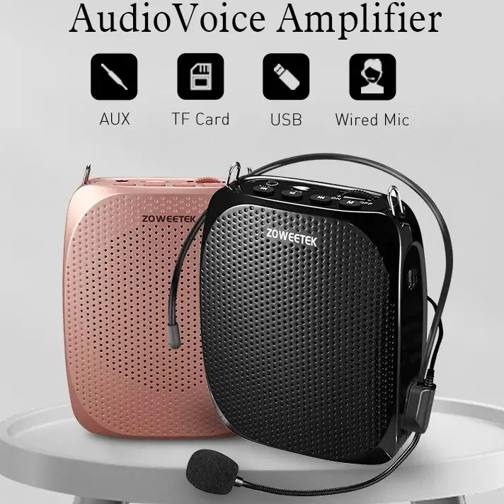 

Zoweetek Voice Amplifier with Wired Microphone for Teachers Speech Z258