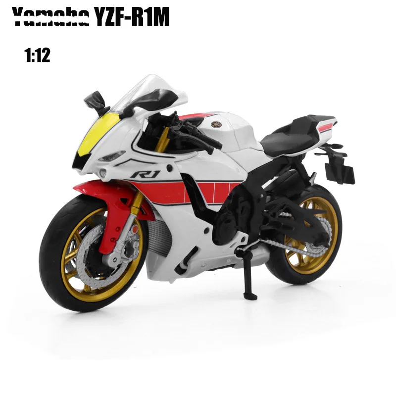 مقياس 1:12 التقنية CBR1000RR-R RSV4 RR1000 سبيكة س...