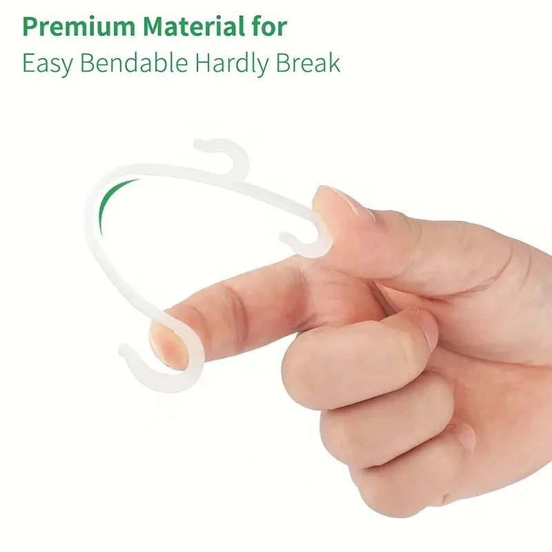 10pcs Tomato Support Hooks J-Hook Support Clips Prevent Tomato Branches From Breaking or Falling Off Support Pour Plante