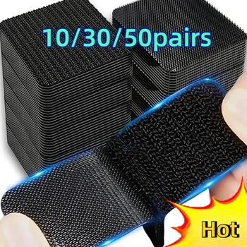 Wholesale Auto Adhesive Velcros Sewing Hook-and-loop Fastener Cable Organizer Self-adhesive Tape Attaches Double-sided Fixed DIY