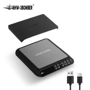 MHW-3BOMBER Smart Drip Espresso bilancia per caffè con Timer automatico ricarica USB cucina bilancia elettronica Cafe Home Barista accessori 1