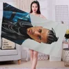 Singer Rauw Alejandro Towel Thickened Absorbent Bath Towel Soft Face Towel for Home 4