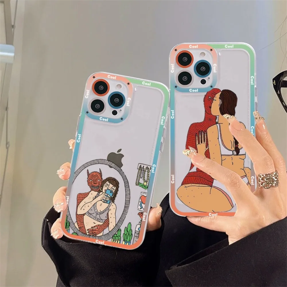 Custodia Per Telefono Poly Nory Art Per Samsung S 20 S 21 S 22 S 23 Lite Plus Cover Ultra Mobile