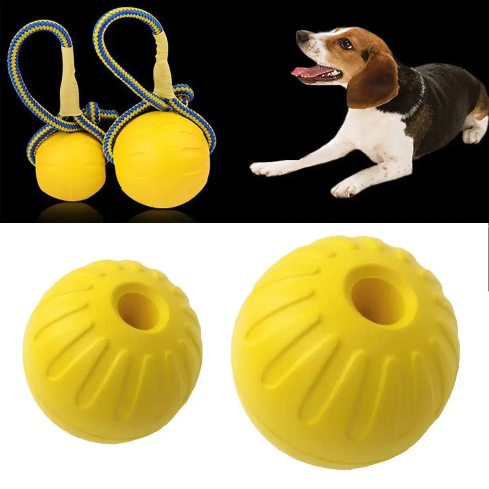 1PC 7cm/9cm Indestructible Rubber Ball Pet Dog Training Chew Play Fetch Bite Toy Dog Toys For Dog Interactive 3