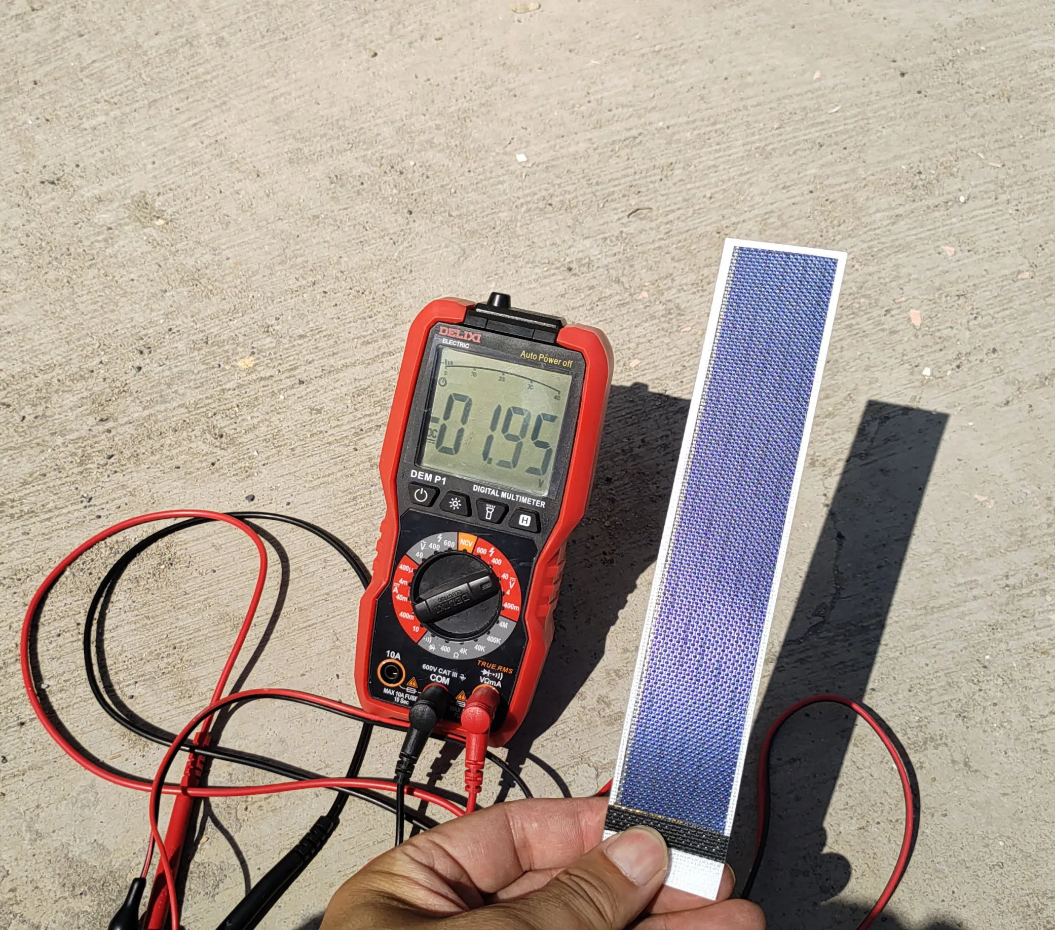 Thin Film Solar Panel for Low Power IoT Electronics Battery Charger ...