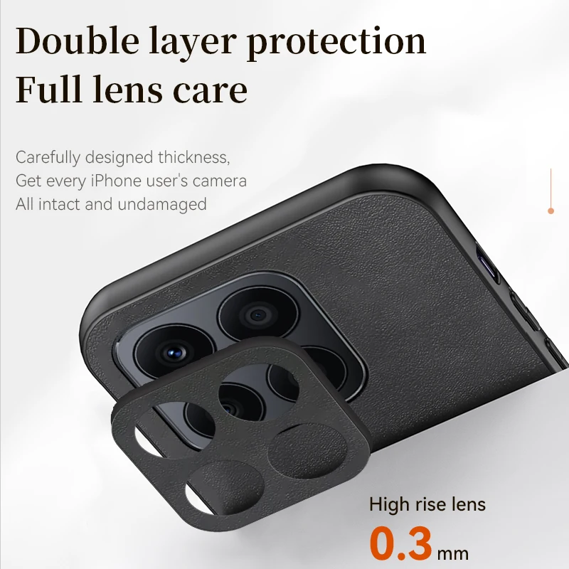 Magnetic Car Bracket Leather Holder Case - Premium Car Mount Cover