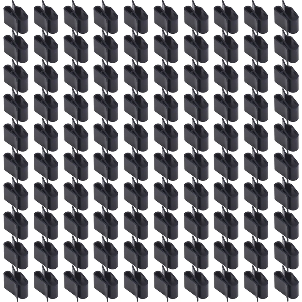 JGS Premium - Assortiment U-clips voor automoeren, 170 stuks - RVS